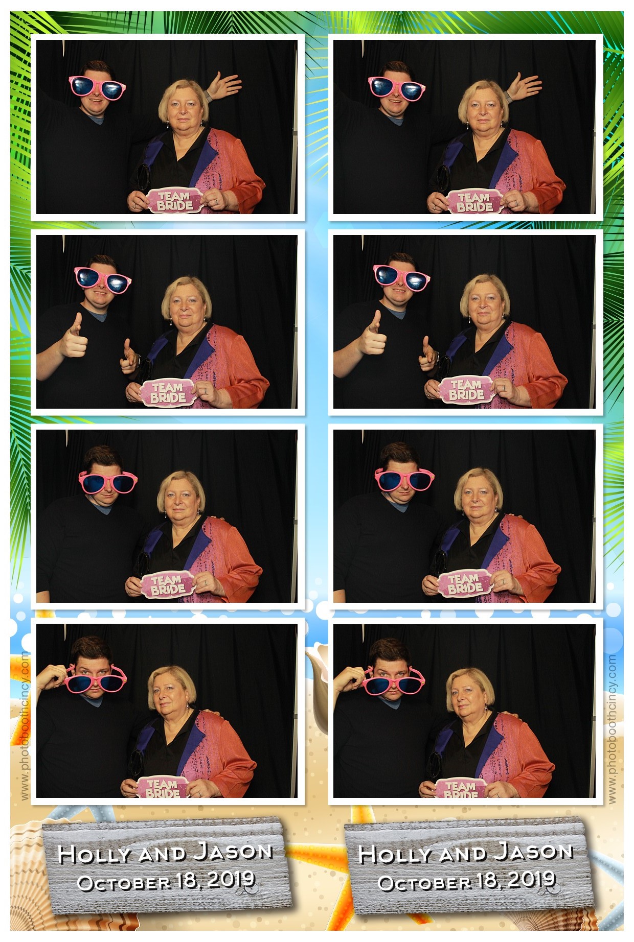 Holly and Jason's reception | View more photos from the event at gallery.photoboothcincy.com/u/PhotoBoothCincy/Holly-and-Jasons-reception